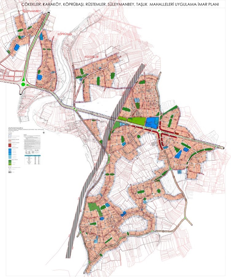 TAŞLIK-CÖKEKLER-SÜLEYMANBEY-KÖPRÜBAŞI-RÜSTEMLER MAHALLELERİ UYGULAMA İMAR PLANI-2020
