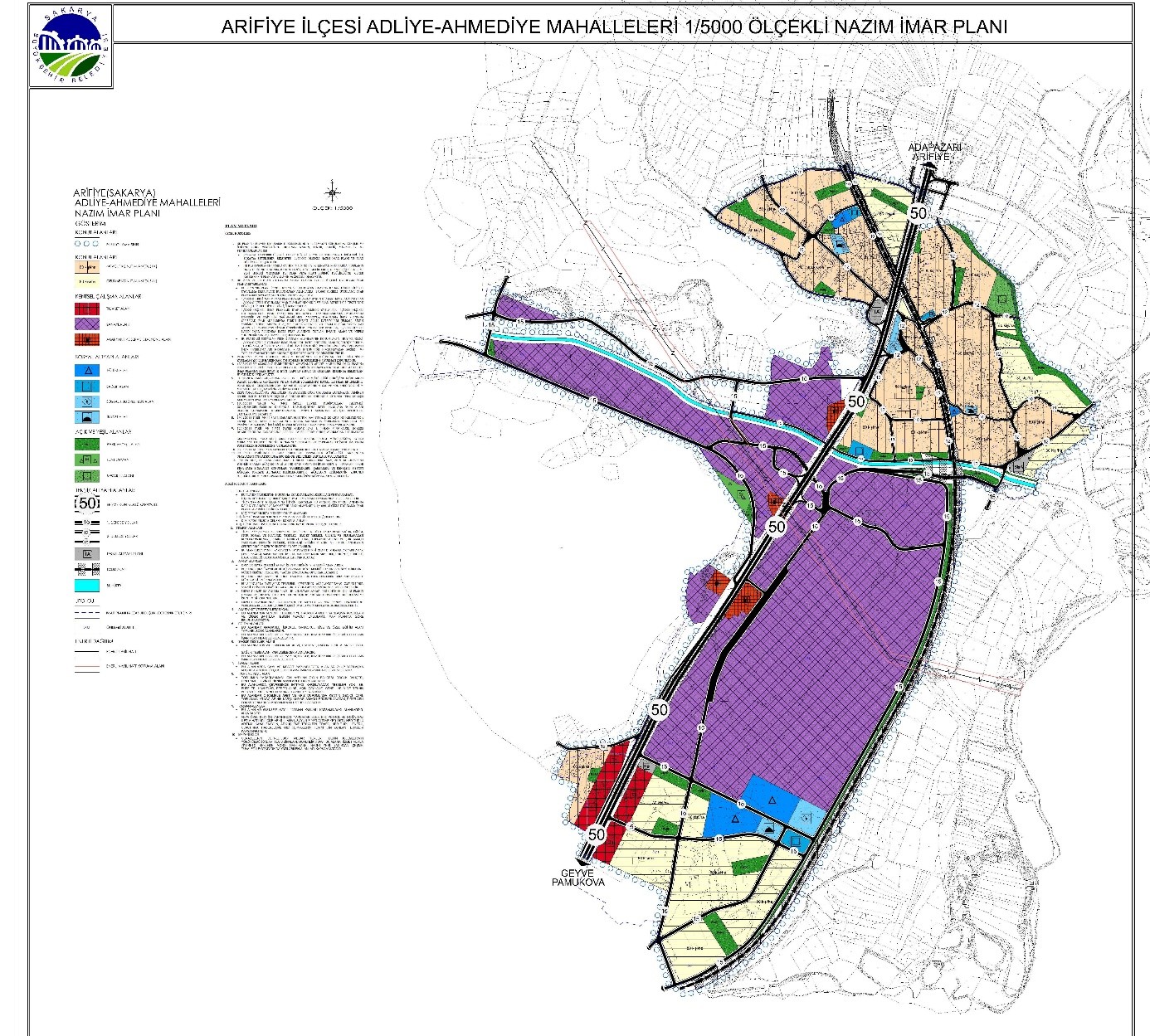 ADLİYE-AHMEDİYE NAZIM İMAR PLANI-2019