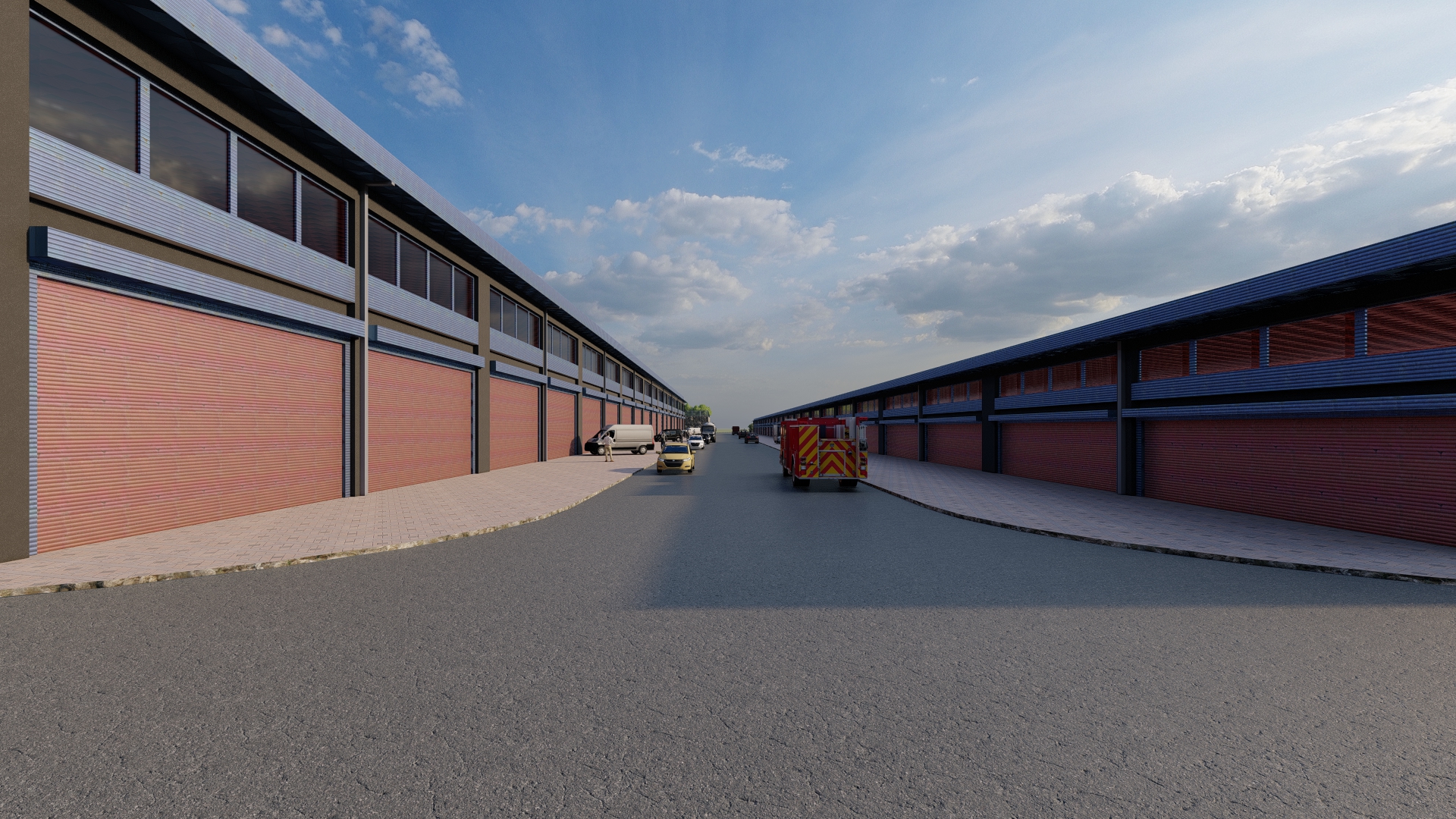 SANAYİ SİTESİ TASARIM ÇALIŞMASI